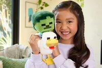 Mattel Minecraft  Deluxe Plush - Chicken Jockey