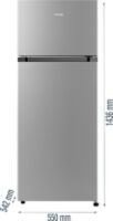 Gorenje Großgeräte KÜHL-GEFRIERKOMBI 143X55X54 CM (RF414EPS4         ED)