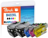 Peach Patrone Brother LC-422XL MultiPack Plus kompatibel (PI200-384)