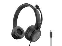 CONCEPTRONIC Headset Stereo USB-C/Mikro/Bedien./ANC 2.00m sw (POLONA05BC)