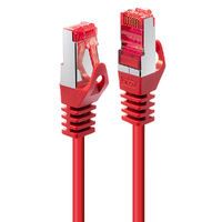 Lindy Cat.6 S/FTP 3m - 3 m - Cat6 - S/FTP (S-STP) - RJ-45 - RJ-45 - Red