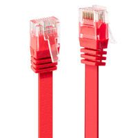 Lindy 5m Cat.6 - 5 m - Cat6 - RJ-45 - RJ-45 - Red