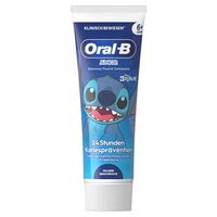 Multipack 12x Oral-B Junior 6+ Jahre, Stitch Zahnpasta, milder Geschmack, entwickelt mit ZahnärztInnen, mit Stannous Fluorid, 75ml