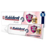 Kukident Plus Barriere Gegen Speisereste Haftcreme, Geschmacksneutral, 40g