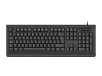 CONCEPTRONIC USB Tastatur +Smart ID-Kartenleser Layout ES sw (KAYNE01ES)