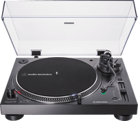 Audio-Technica AT-LP120X - Direct drive audio turntable - Manual - Black - Aluminium - 33 1/3,45,78 RPM - 33,45,78 RPM