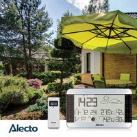Alecto Wetterstation mit drahtlosem Außensensor