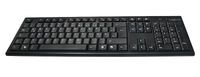 Logilink Tastatur Wireless 2,4GHz mit Maus black (ID0104)