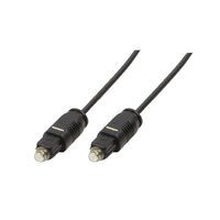 LogiLink Toslink - Toslink - 0.5m - TOSLINK - TOSLINK - 0.5 m - Black