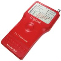 Logilink Kabeltester 5in1 RJ45/RJ11/USB/BNC/IEEE1394 Stecker (WZ0014)