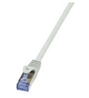 Logilink Patchkabel mit Cat7-Rohk. Primel. S/FTP grau 20,0m (CQ4112S)