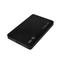 Logilink Geh. 6.3cm (2,5") USB 3.0/SATA  Black screwless (UA0256)