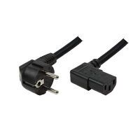 Logilink Power Cord IEC-C13 black 2m (CP103)