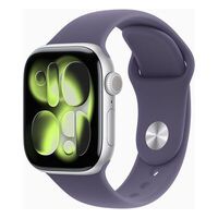 Apple Watch 11 42mm GPS+5G M/L Alu Sport silber/nebelviolet Smartwatches mit SIM