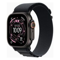 APPLE Watch Ultra 3 GPS + Cellular 49mm Black Titanium Case with Black Alpine Loop - Medium (MF0V4QF
