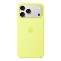 APPLE iPhone 17 Pro Max Silicone Case with MagSafe - Neon Yellow (MGFM4ZM/A)