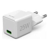 HAMA USB-C, 25W, WEIß (SUPER MINI-LADER,)