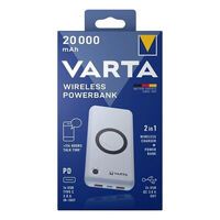 Varta Wireless Power Bank 20000 Ladekabel USB-C 10W   Type 57909 Mobile Stromversorgung