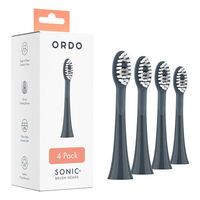 Ordo Sonic+ Bürstenköpfe 4er gr sw (32374 Ordo Sonic Bürstenkopf)