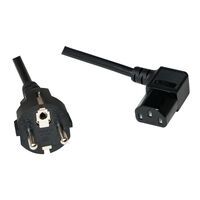 Logilink Netzkabel CEE7/7 Stecker auf C13 Buchse, 3m schwarz (CP118)