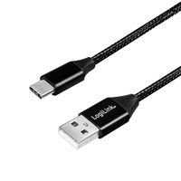 Logilink USB-Stecker USB 2.0 zu USB-C 1,0m (CU0140)