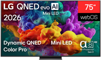 LG Mini LED-TV 75" (189cm) 75QNED87B6A