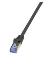 Logilink Patchkabel mit Cat7-Rohk. Primel. S/FTP schw 20,0m (CQ4113S)