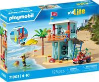 PLAYMOBIL 71903 Rettungsturm mit Beach buggy