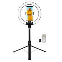 Logilink Smartphone-Ringlicht m.Selfie-Stick-Stativ,DM 20cm (AA0156)