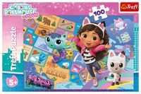 Trefl S.A. Puzzle 100  Gabby's Dollhouse der Film