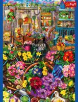 Trefl S.A. Puzzle 2 x 500 - Garten / Blumen