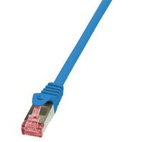 LogiLink 3m Cat.6 S/FTP - 3 m - Cat6 - S/FTP (S-STP) - RJ-45 - RJ-45 - Blue