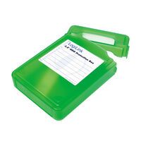 Logilink Festplatten Schutz-Box für 3,5" HDD´s, grün (UA0133G)
