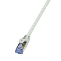 Logilink Patchkabel mit Cat7-Rohk. Primel. S/FTP grau 0,50m (CQ4022S)
