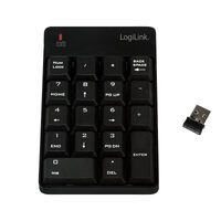Logilink Keypad wireless, mit 18 Tasten, black (ID0120)