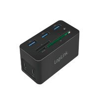 Logilink Dockingstation USB 3.2 (G1)  HDMI,10-Port,PD4,schw. (UA0370)
