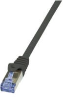 Logilink Patchkabel CAT6A  S/FTP AWG26 PIMF  1,00m schw. (CQ3033S)