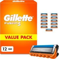 Gillette Fusion 5 Klingen Herren, 12 Original Rasierklingen
