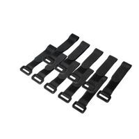 LogiLink KAB0056 - Nylon - Black - 15 cm - 20 mm - 10 pc(s)