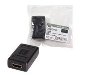 LogiLink HDMI Adapter - HDMI - HDMI - Black
