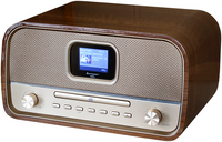 Soundmaster Radioempfänger mit CD und DAB+ DAB970BR1 braun