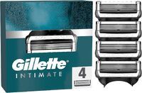 Gillette Rasierklingen Intimate Rasierklingen 4-Pack empfindliche Haut & Intimbereich