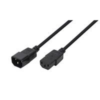 Logilink Power Cord Extension, IEC M/F, 1.80m (CP091)
