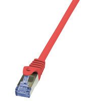 Logilink Patchkabel CAT6A  S/FTP AWG26 PIMF  0,25m rot (CQ3014S)