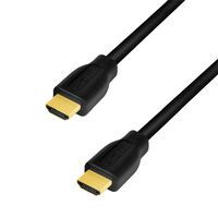 Logilink HDMI-Kabel A/M zu A/M, 4K/60 Hz, CCS, schwarz, 2,0m (CH0101)