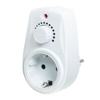 Logilink Steckdosenadapter mit Dimmer weiß (PA0151)