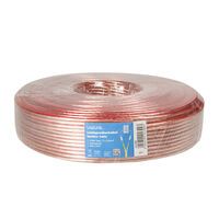 Logilink Lautsprecherkabel, 2x2.50 mm2,  50 m transparent (CA1085)