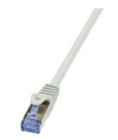 Logilink Patchkabel CAT6A  S/FTP AWG26 PIMF 15,00m grau (CQ3102S)