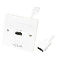 LogiLink AH0014 - HDMI female - White