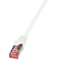 Logilink Patchkabel CAT6   S/FTP AWG27 PIMF  5,00m weiß (CQ2071S)